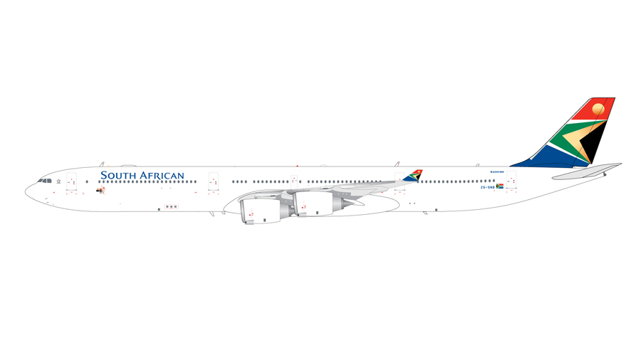 South African Airways Airbus 340-600 Reg. ZS-SNB